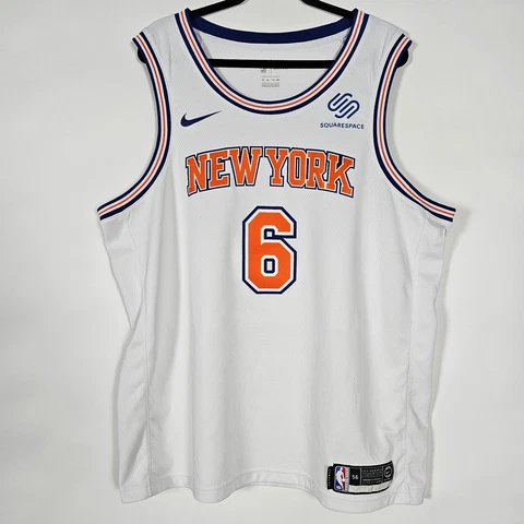 Nike NBA New York Knicks Kristaps Porzingis #6 Mens Size 56 Basketball Jersey Cover