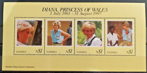 Namibia - Princess Diana souvenir sheet - MNH