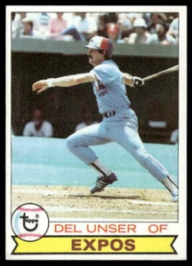 1979 Topps #628 Del Unser EX+ - Picture 1 of 2