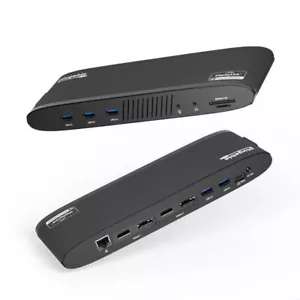 Estación de Acoplamiento USB C Enchufable UD-6950PDH 13 en 1 Monitor Dual, Carga 100W, - Imagen 1 de 6