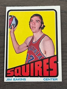 1972-73 Topps Jim Eakins #213 Virginia Squires