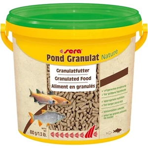 Sera Pond Granulat Nature Granulated Food 600g Aquarium Pond Pellet - Picture 1 of 1