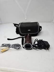 JVC HD Everio 40x Optical Zoom GZ-HM30RU With Charger USB Cable Carrying Case - Picture 1 of 10