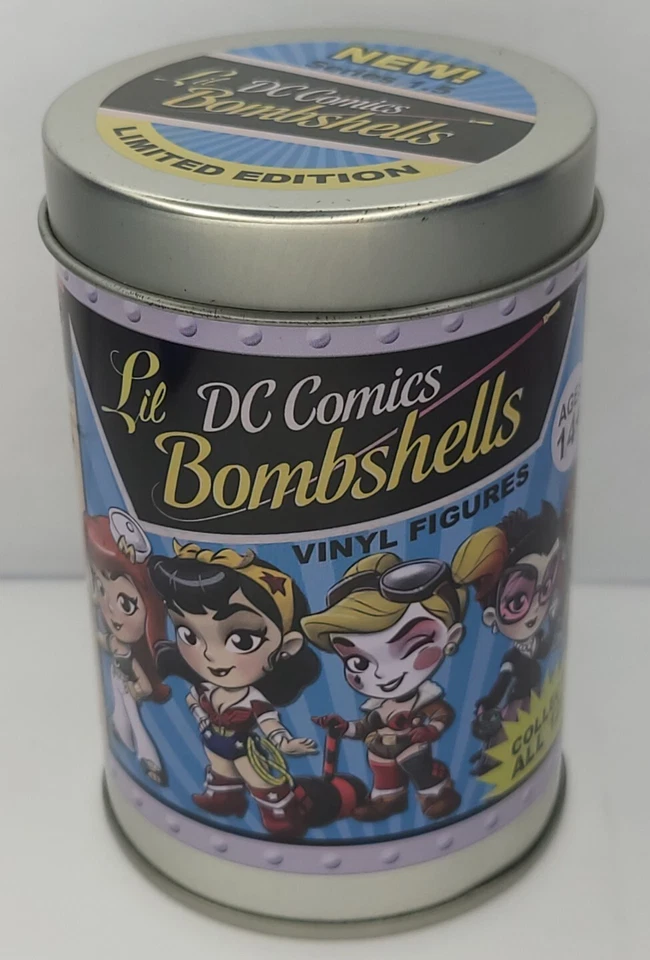 Figura Catwoman Serie 1.5 Lil Bombshells DC Comics Rara Persecución Dorada Nueva Sellada Foto 1 de 3