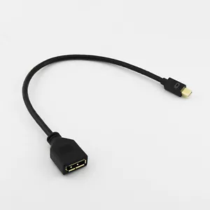 1ft Gold Plated Display Port DP Female to Mini Display Port Male Connector Cable - Picture 1 of 7
