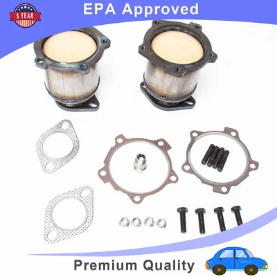 Se adapta a convertidores catalíticos colectores para Kia Sedona 3,5 L 2002-2005 OBDII BANK1 y BANK2 Foto 1 de 4