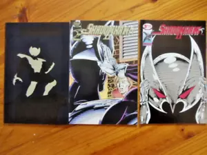 Lot of 3 comics Shadowhawk II #1-3 Image gimmick covers Jim Valentino FULL RUN - Picture 1 of 1