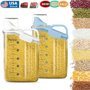 1/2/3Pcs Cereal Containers Storage, 2.8L/95oz Large Dry Food Storage Containers - Picture 1 of 20