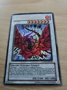 Schwarzer Rosendrache - CSOC-DE039 - Ultra Rare DE NM - Bild 1 von 2