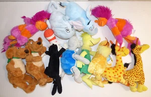Dr. Seuss Plüsch 12 Stück Kohl's Cares Katze mit Hut Lorax Horton Sneetch Yertle - Bild 1 von 11