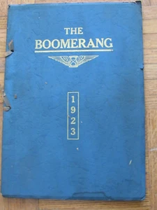 Anuario de escuela secundaria AVON ILLINOIS 1923 EL BOOMERANG - Imagen 1 de 5