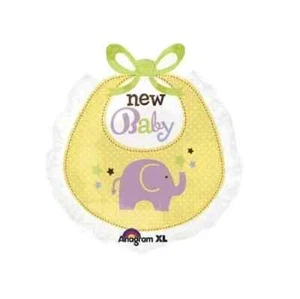 New Baby Elephant SuperShape Foil Balloon Character Party Decoration - Picture 1 of 2