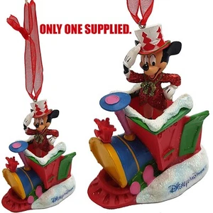 Disneyland París Mickey Mouse Tren Desfile Árbol de Navidad Decoración Adorno Disney - Imagen 1 de 12