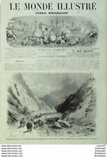 Monde illustré 1867-544 Catalogne Billancourt Amiens 80 Borghano