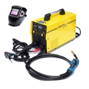 Inverter Schweißgerät MIG MAG MMA WIG 400A Schweißen ohne Gas FLUX + Schweißhelm - Bild 1 von 14