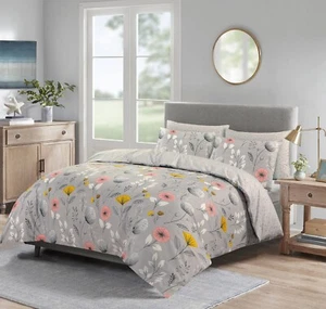 JUEGOS DE CAMA EDREDÓN 100% ALGODÓN EGIPCIO EDREDÓN DOBLE TALLA KING - Imagen 1 de 2
