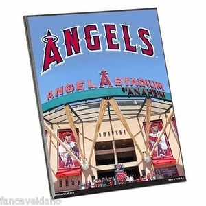 Los Angeles Angels of Anaheim 8" x 10" Wood Easel Sign - Picture 1 of 2