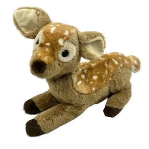 Peluche ciervo cervatillo manchado vintage años 80 bosque bosque vida silvestre - Imagen 1 de 15