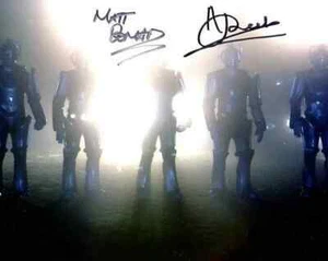 Doctor Who Autograph: MATT DOMAN & ADAM SWEET (Rise of the Cybermen) SignedPhoto - Bild 1 von 1