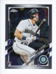 2021 Topps Chrome Update #USC2 JARRED KELENIC RC RD Mariners ROOKIE DEBUT - Picture 1 of 2