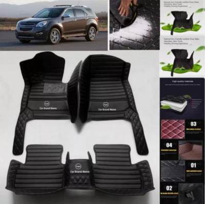 Alfombrillas para todo tipo de clima para Chevrolet Equinox HHR Colorado Orlando Blazer Foto 1 de 4