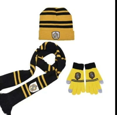 Conjunto Harry Potter de Noel Con Gorra Bufanda y Guante Juegos con disfraces Invierno Foto 1 de 4