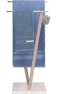 Winmien Freestanding Towel Rack for Bathroom, SUS 304 Stainless Steel - Picture 1 of 12