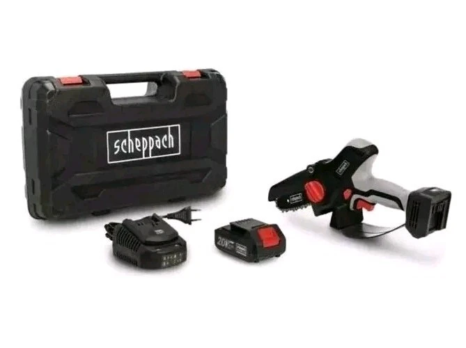 Scheppach Akku Astsäge Gehölzschneider Kettensäge CBS260-20Li + AKKU + LADEGERÄT - Bild 1 von 2