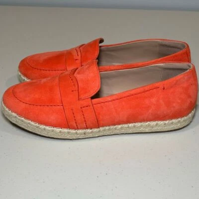 Mocasines alpargata de gamuza naranja Cloudfeel Montauk 8B Cole Haan nuevos sin etiquetas Foto 1 de 4