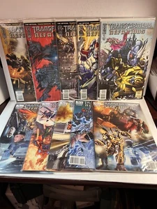 TRANSFORMERS NEFARIOUS complete Set 1-6 +4 Var IDW Revenge Of The Fallen Sequel! - Picture 1 of 21