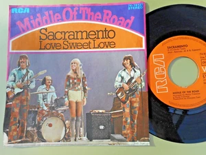 7` Middle of the Road - Sacramento - NEAR MINT 1986 Vinyl Single - Bild 1 von 2