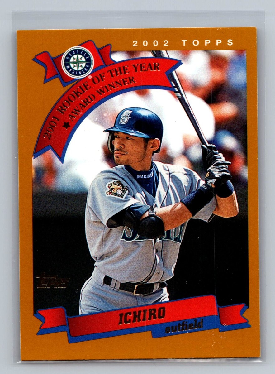 Topps Ichiro Suzuki 2002 Season Baseball Sports Trading