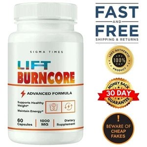 Lift BurnCore Pills, Lift Burn Core Capsules Advanced Weight Loss For Women Men - Picture 1 of 9