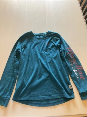 Camisa de pesca azul Foto 1 de 3