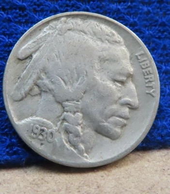 1930D  BUFFALO NICKEL FREE SHIPPING - Image 1 of 2