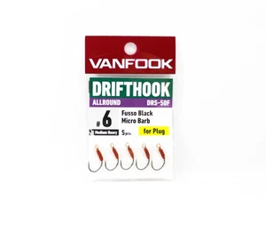 Vanfook DRS-50F Drifthook All Round Micro Barb Size 6 (8712) - Picture 1 of 6