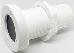 OMBRINALE AUTOSVUOTANTE CON VALVOLA DI NON RITORNO BIANCO D. 55 PORTA GOMMA D. 4 - Imagen 1 de 4