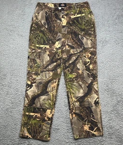Dickies Vanish Camo Pants Mens 36x32 Cargo Double Knee Outdoor Hunting - Picture 1 of 14