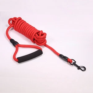 10 Meter Komfortgriff Hundeleine Nylon Training groß strapazierfähig - Bild 1 von 12