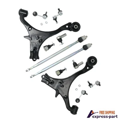 12PCS Front Control Arm Sway Bar Suspension Kit K640287 For 2001-2005 Acura EL - Image 1 of 4