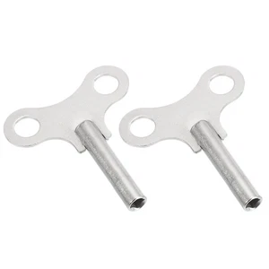 2 Piezas Llave Reloj 4.4mm x 62mm Llave para Cuerda, Plateada - Imagen 1 de 6