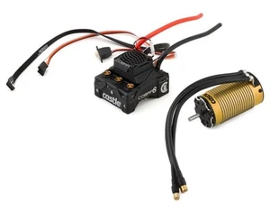 Castle Cobra 8 25.2V ESC w/ 1515-2200Kv V2 Brushless Motor Limited Edition Gold - Picture 1 of 6