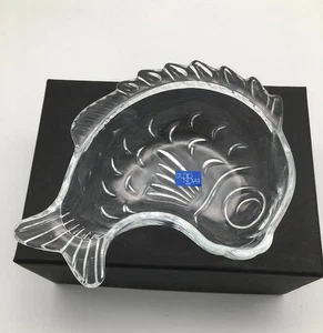 STUDIO NOVA CRISTAL TRANSPARENTE PESCADO CARAMELO/PLATO DE BARATIJA - Imagen 1 de 2