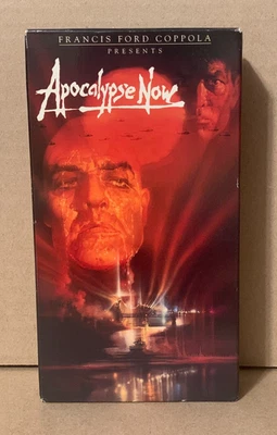 Оригинальный фильм Apocalypse Now на видеокассетах 1979 года выпуска новый - Изображение 1 из 4