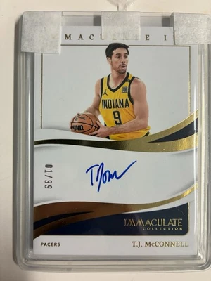 T.j. McConnell Immaculate On Card Autograph First Print 1/99 - Image 1 of 2