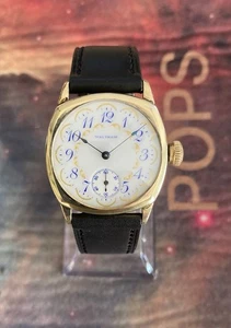 Waltham 1907 Elegant Fancy Dial Two Tone Star Watch Case Vintage Wrist Watch - Picture 1 of 9