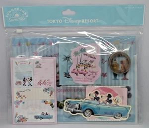 Tokyo Disney Resort Chip & Dale Stationary  Set SUNNY Summer 2025 New from Japan - Picture 1 of 8