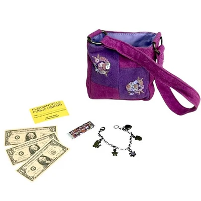 American Girl пойти куда угодно аксессуары наплечная сумка сумочка браслет деньги резинка карта - Изображение 1 из 4