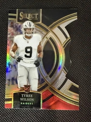 2023 Panini Select #119 Tyree Wilson Black and Red Prizms Die Cuts - Image 1 of 2