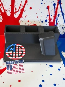 Sig Sauer P320 Display stand With 3 magazine holders Gun Safe USA Flag Patriotic - Picture 1 of 5